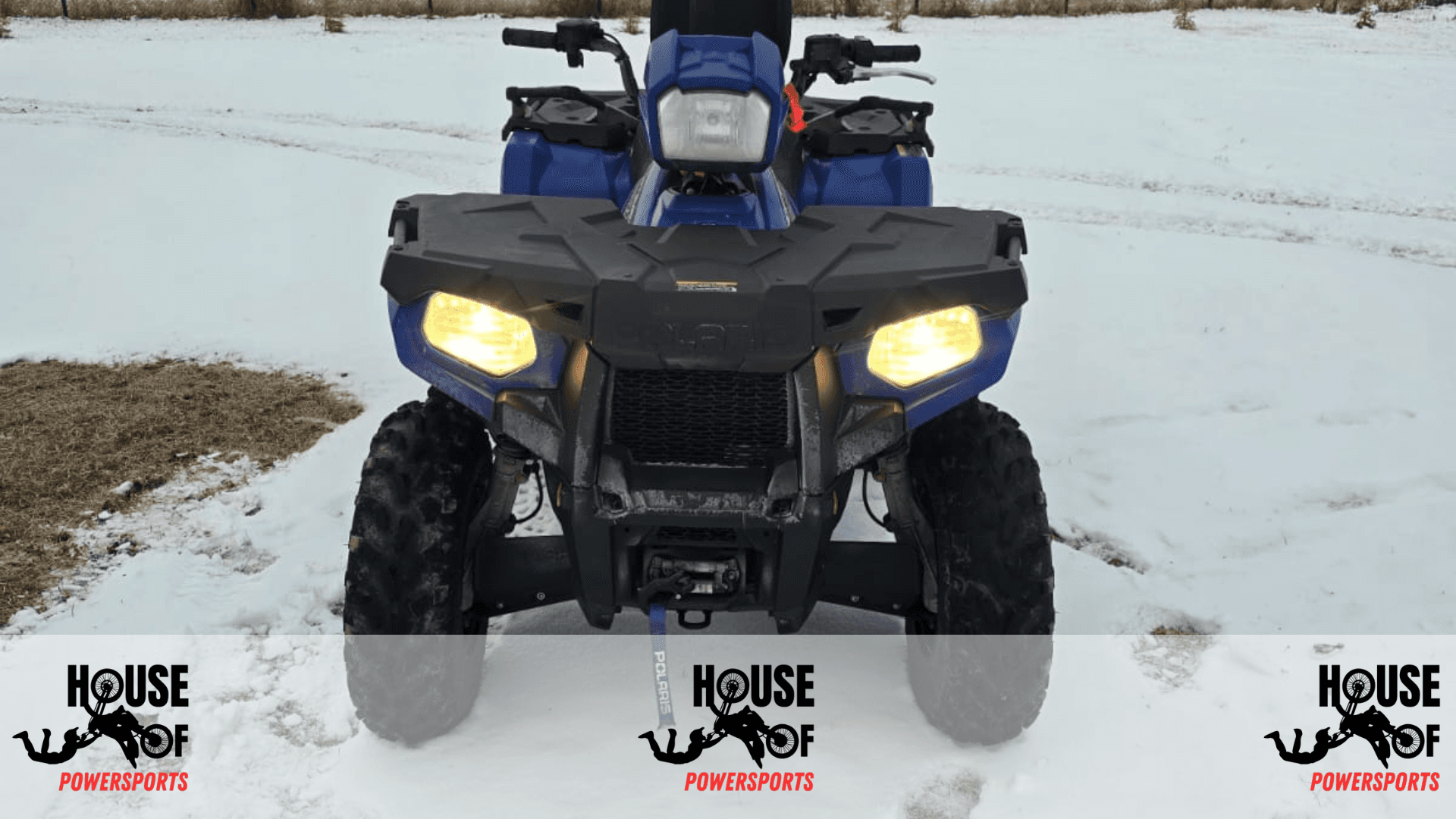 2024 POLARIS SPORTSMAN 570 TOURING 2UP SEATING C/W WINCH KIT - Image 3