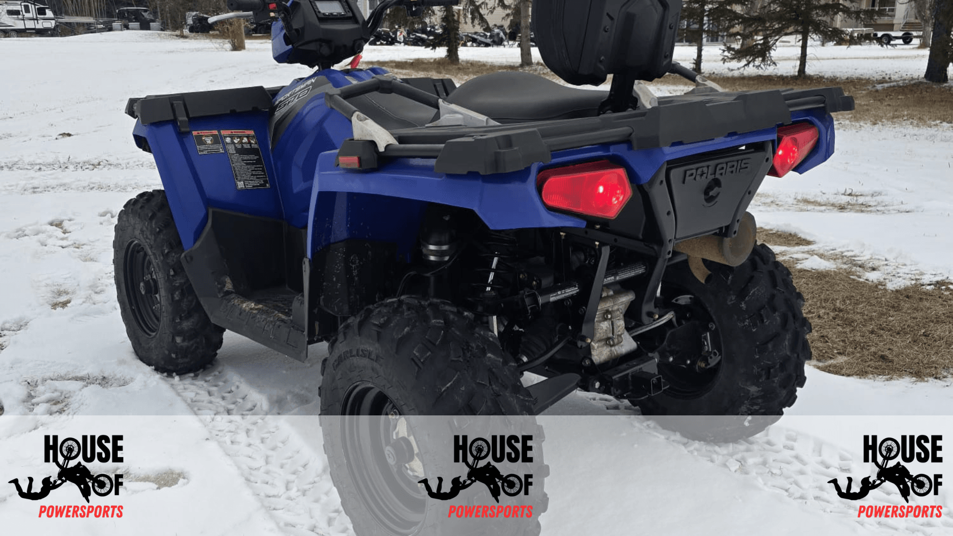 2024 POLARIS SPORTSMAN 570 TOURING 2UP SEATING C/W WINCH KIT - Image 4