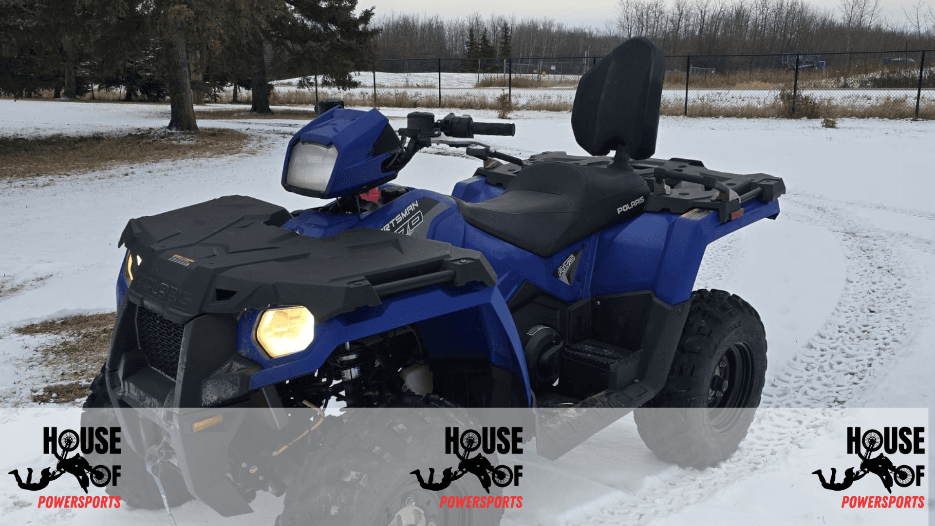 2024 POLARIS SPORTSMAN 570 TOURING 2UP SEATING C/W WINCH KIT