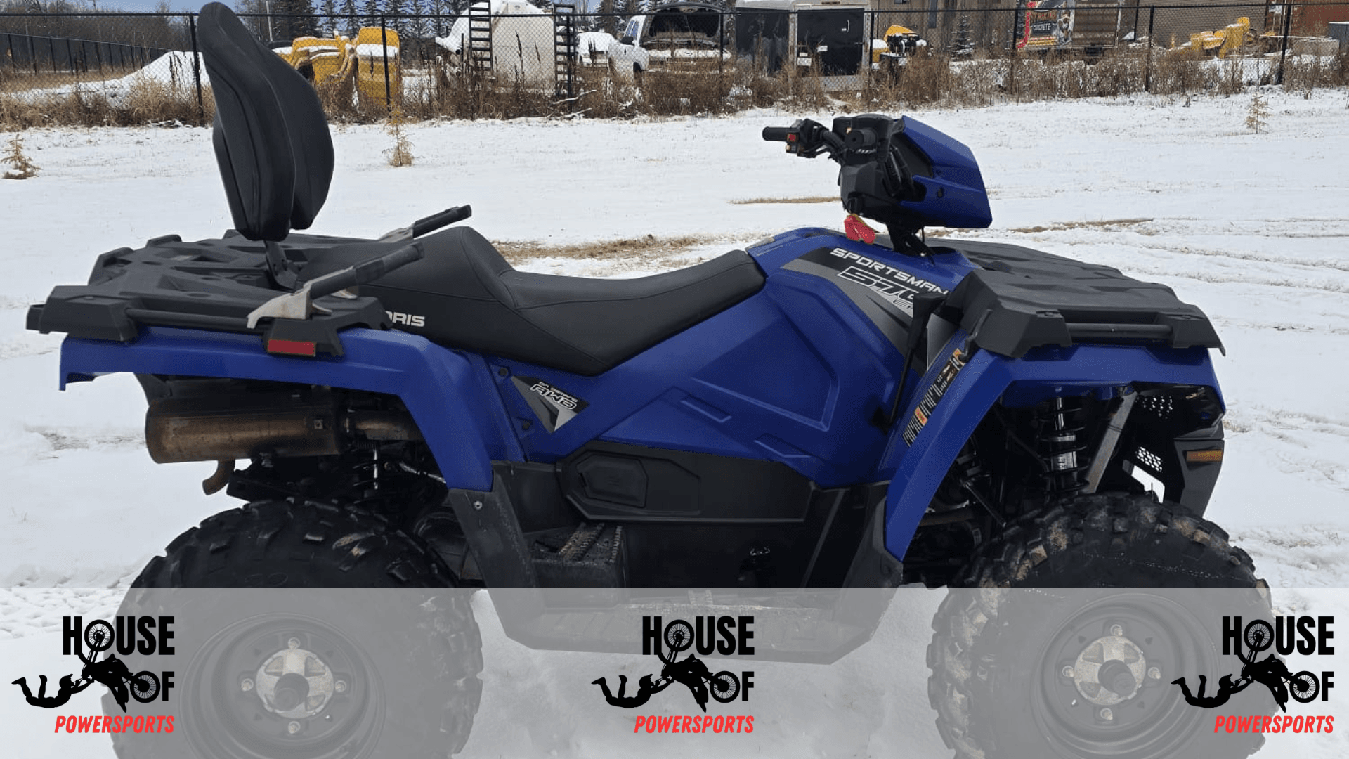 2024 POLARIS SPORTSMAN 570 TOURING 2UP SEATING C/W WINCH KIT - Image 2